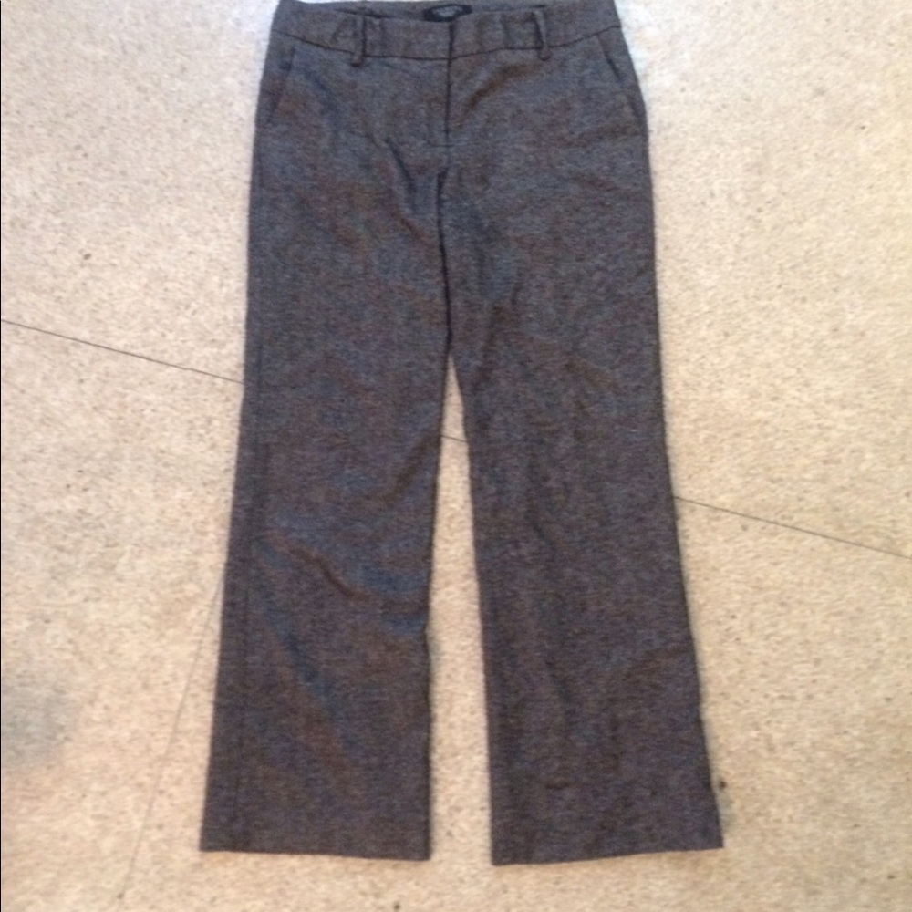 Black/Gray black wool pants. Talbots Signature.
